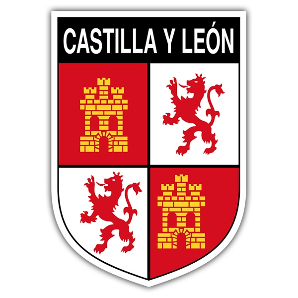 Autocollants: Écusson Castilla y León