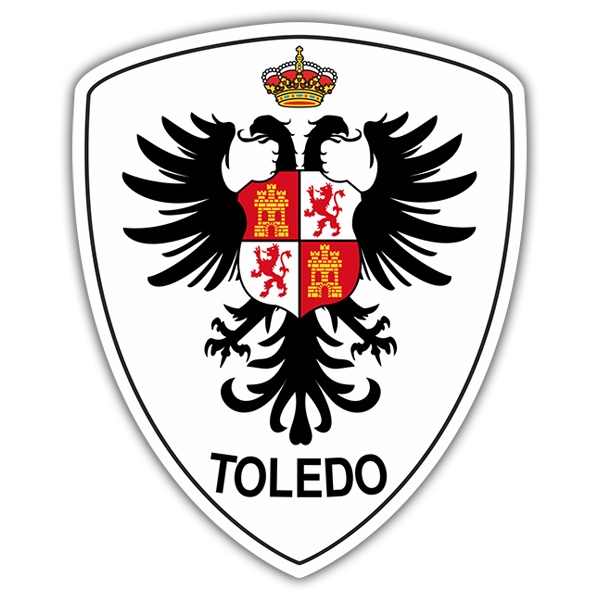 Autocollants: Écusson Toledo