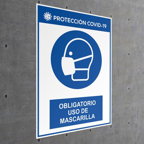 Autocollants: Protection covid19 utilisation du masque