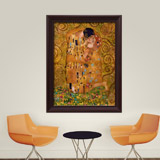 Stickers muraux: Imaginez le baiser de Klimt 4