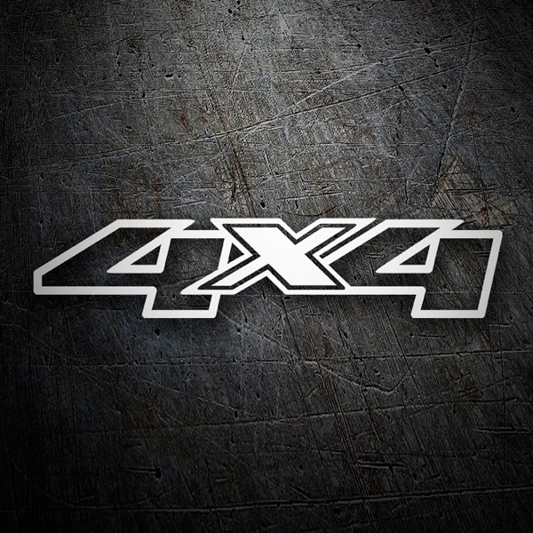 Autocollants: 4x4 Bord Color&eacute;