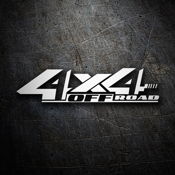 Autocollants: 4X4 OFF ROAD