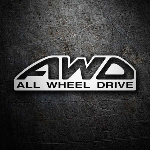 Autocollants: All wheel drive