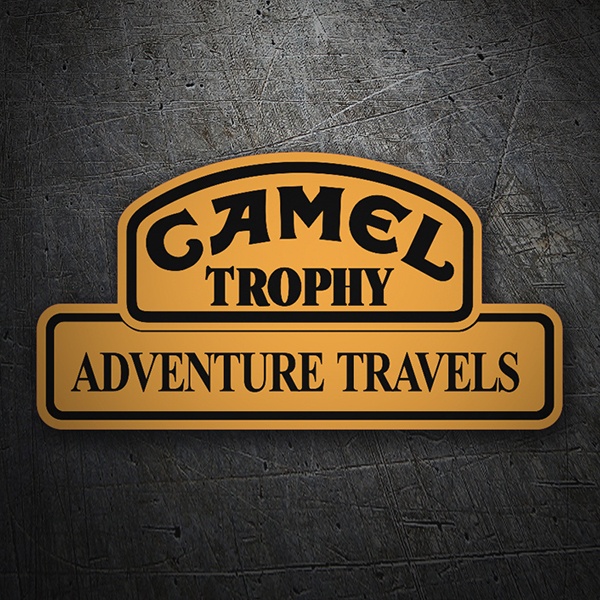 Autocollants: Camel Trophy Adventure Travels