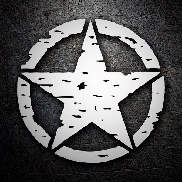 &Eacute;toile militaire vieillie 0