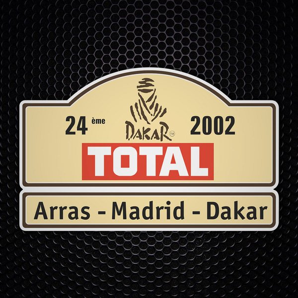 Autocollants: Dakar 2002
