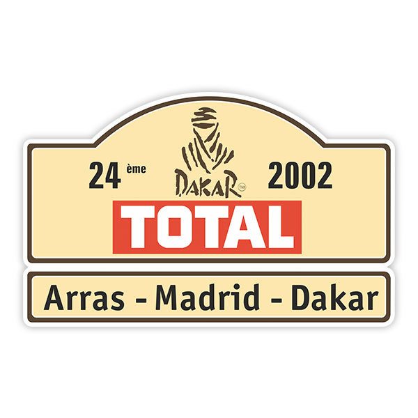 Autocollants: Dakar 2002