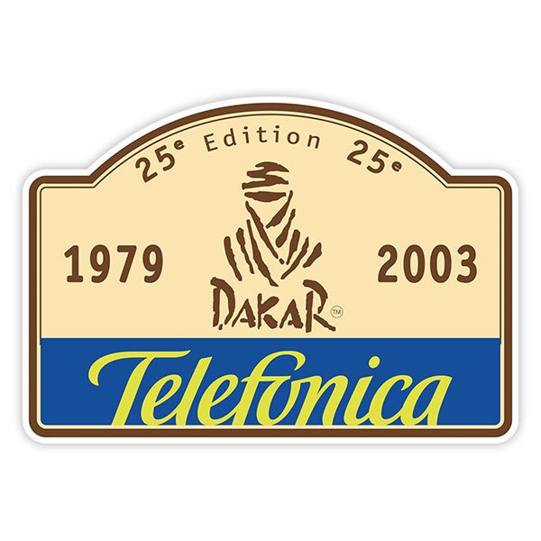 Autocollants: Dakar 2003