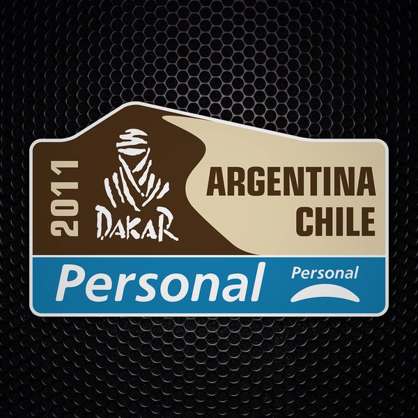 Autocollants: Dakar 2011