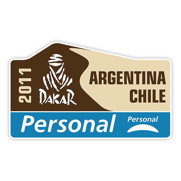 Autocollants: Dakar 2011
