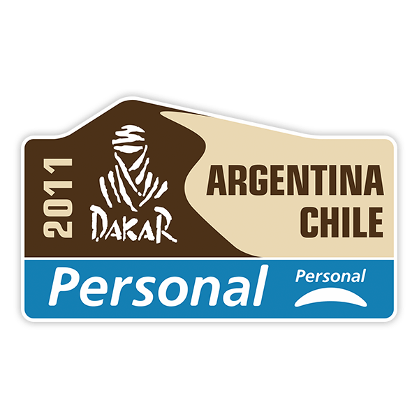 Autocollants: Dakar 2011