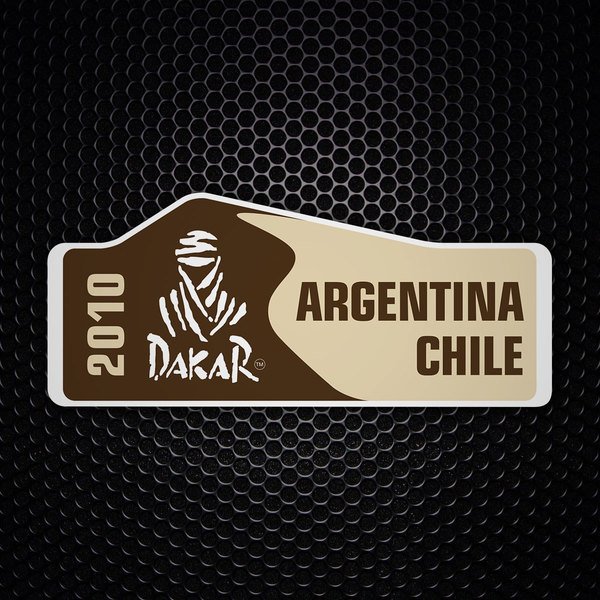Autocollants: Dakar 2010