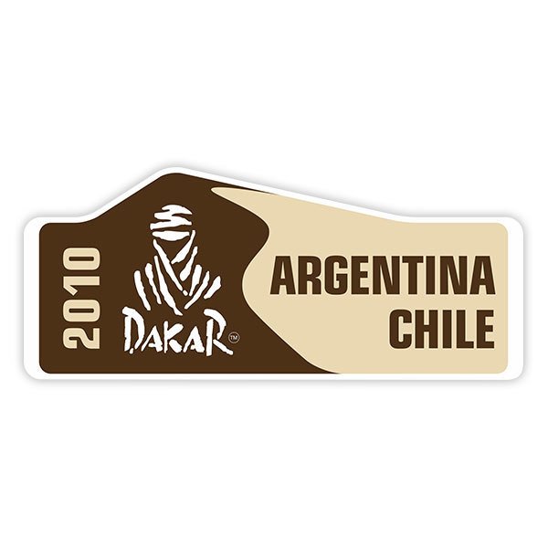Autocollants: Dakar 2010