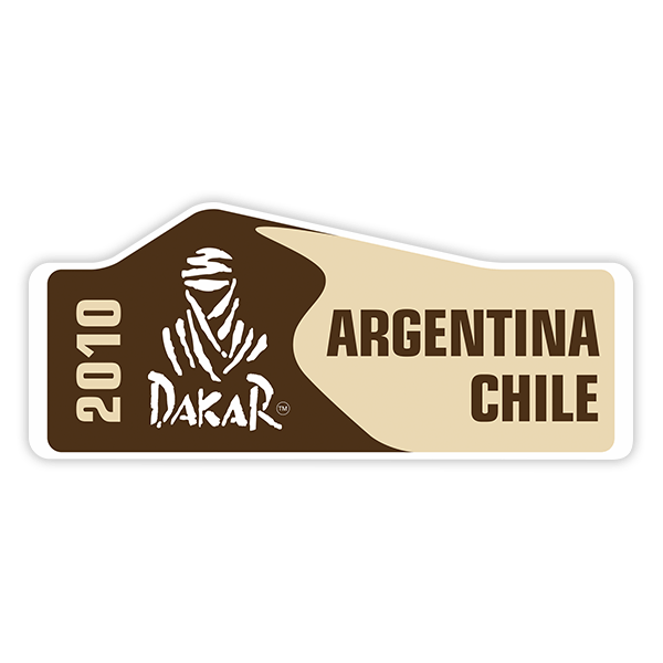 Autocollants: Dakar 2010