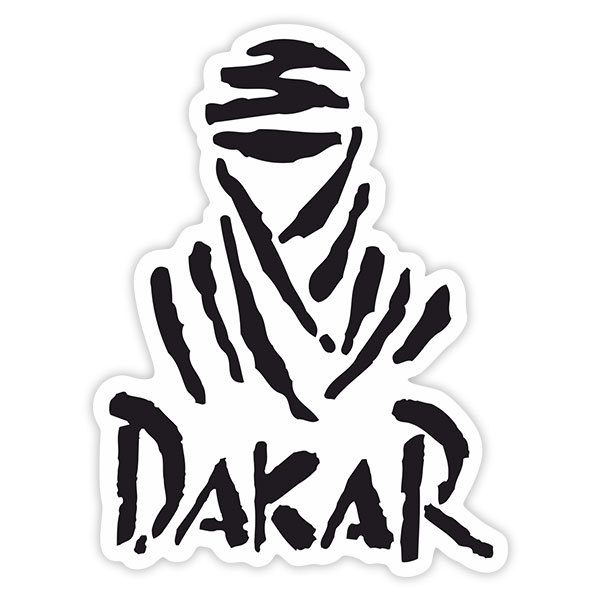 Autocollants: Logo Dakar