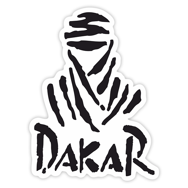 Autocollants: Logo Dakar