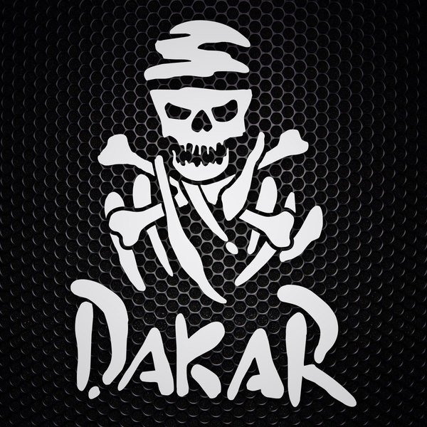 Autocollants: Pirate Dakar