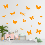 Stickers muraux: Kit 17 Insectes 4