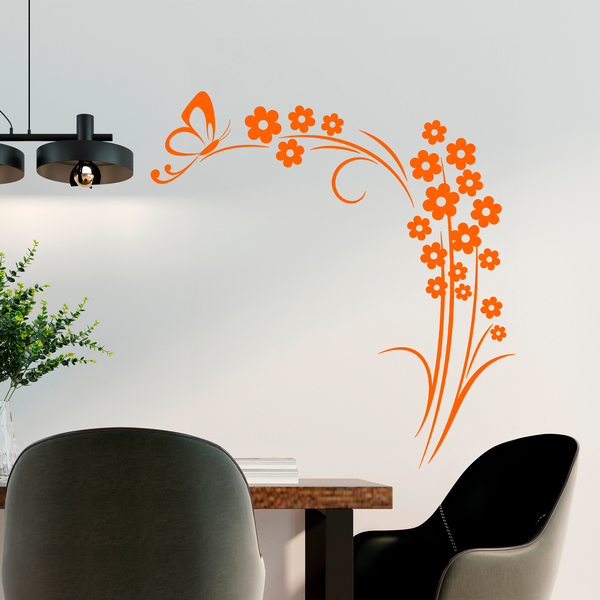 Fleurs et papillon 4/4