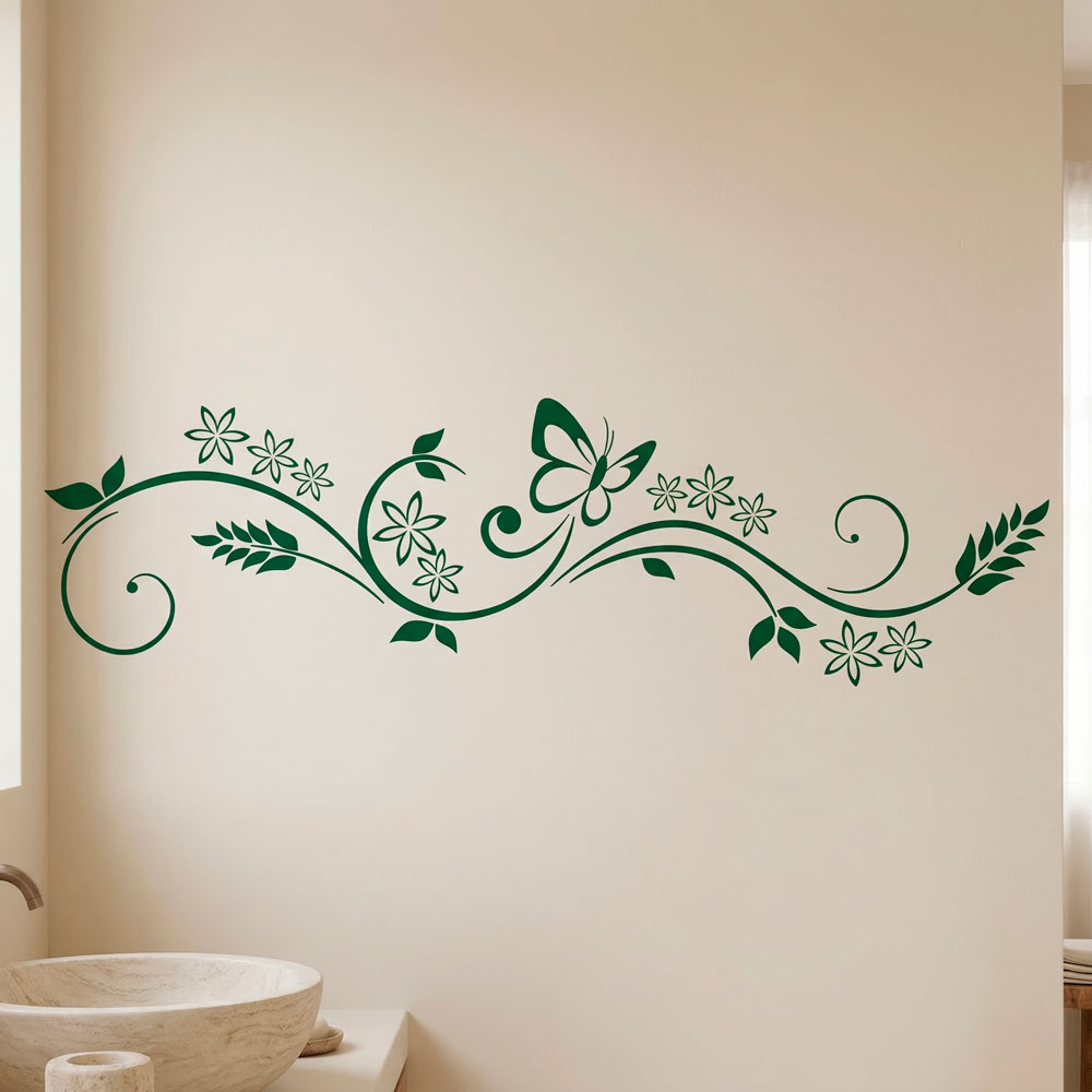 Stickers muraux: Floral Brexia