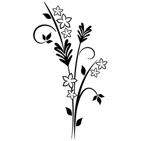 Stickers muraux: Basia florale
