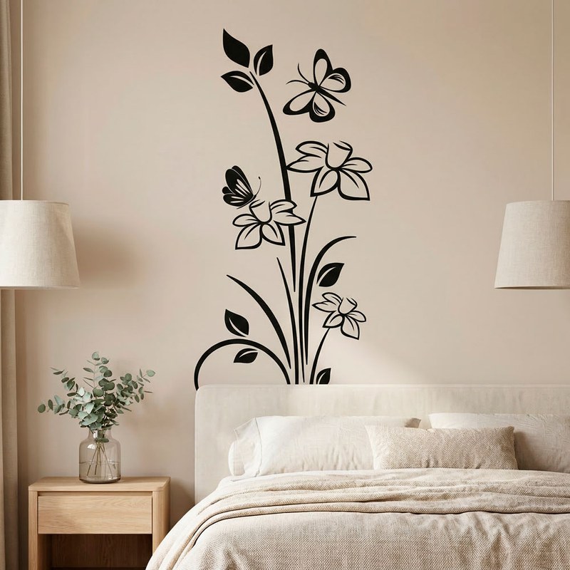 Fleurs et papillons 6