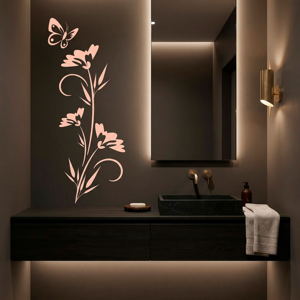 Stickers muraux: Hathor Floral