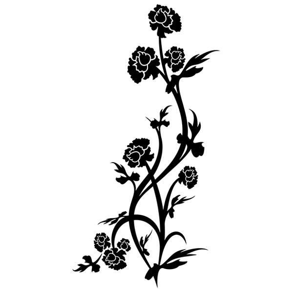 Stickers muraux: Aradia florale