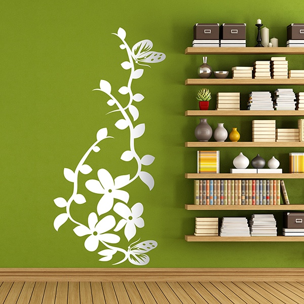 Stickers muraux: Floral escalader le jasmin