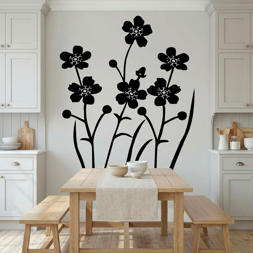 Stickers muraux: Acalia Florale