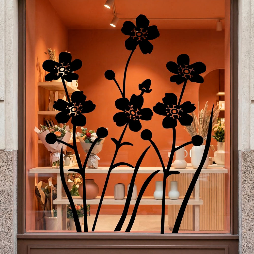 Stickers muraux: Acalia Florale