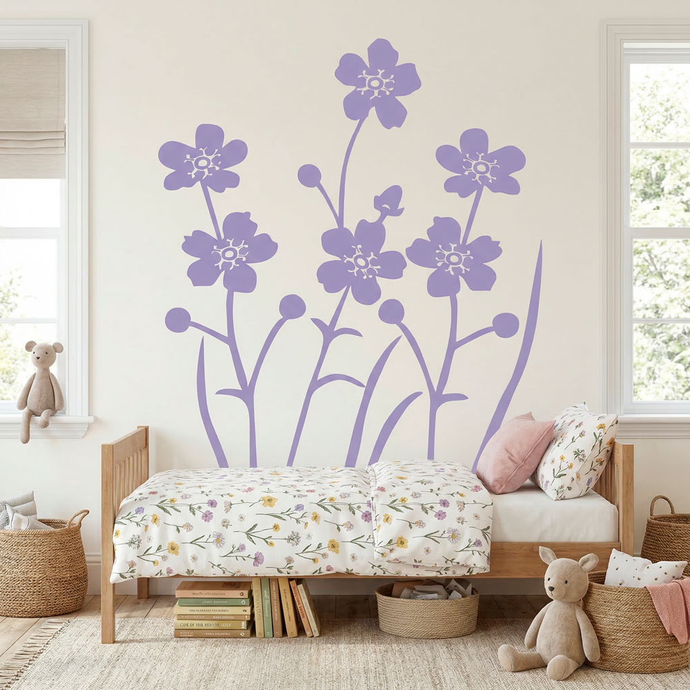 Stickers muraux: Acalia Florale