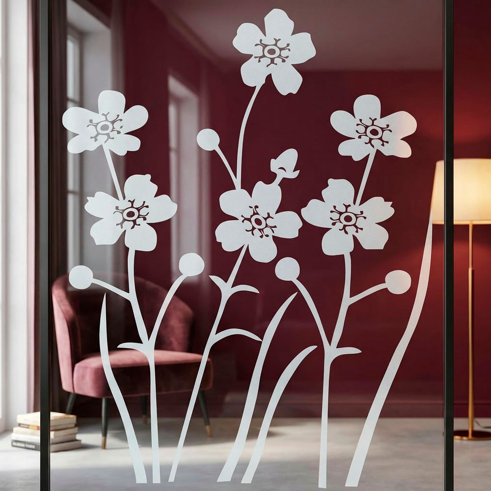 Stickers muraux: Acalia Florale