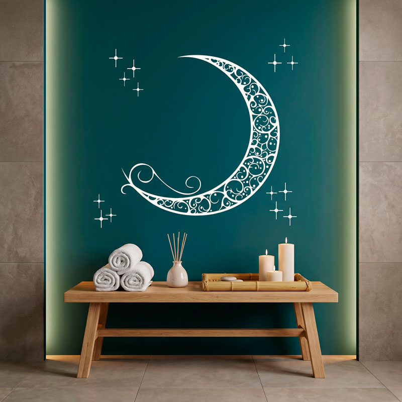 Lune ornementale 9/12