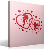 Stickers muraux: Coeurs Fée Et Cupidon 5