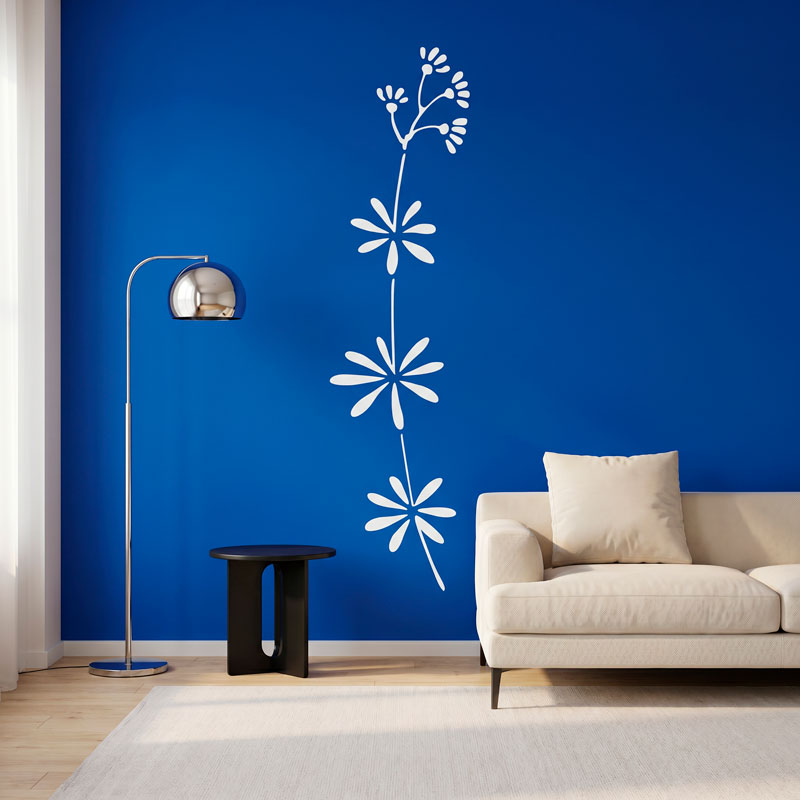 Sticker tige de marguerites 7/10