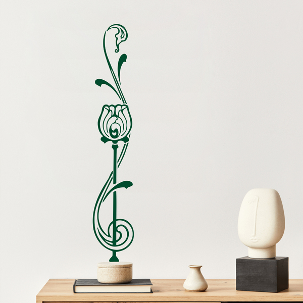 Fleur de tulipe Art nouveau 2/4
