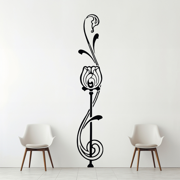 Fleur de tulipe Art nouveau 4/4