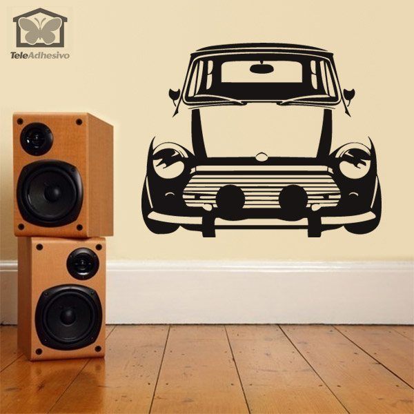 Stickers muraux: Auto Mini Cooper