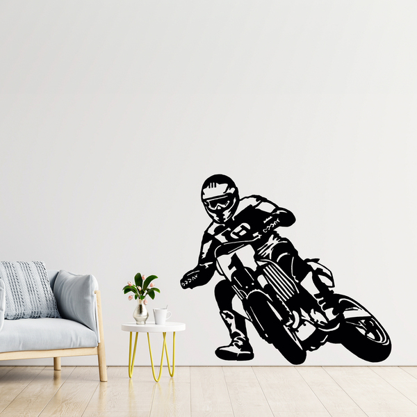 Stickers muraux: Motocross