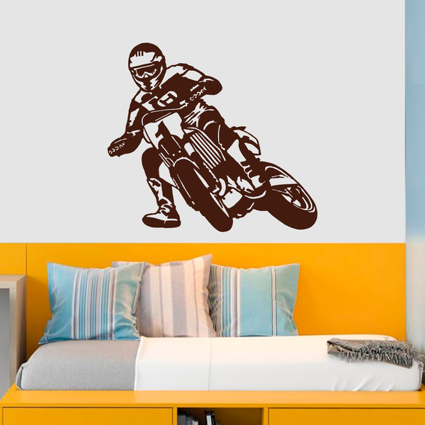 Stickers muraux: Motocross
