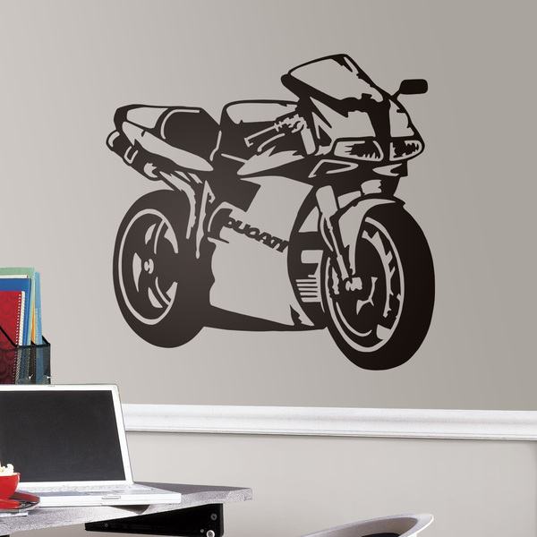 Stickers muraux: Moto Ducati