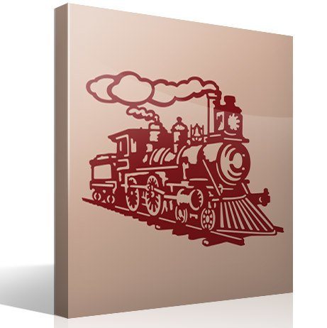 Stickers muraux: Locomotive