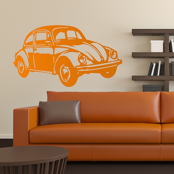 Stickers muraux: VW Beetle
