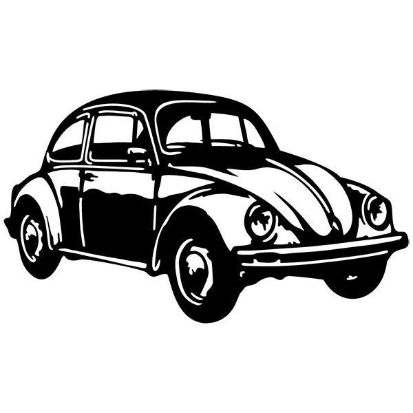 Stickers muraux: VW Beetle