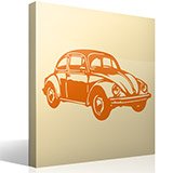 Stickers muraux: VW Beetle 3