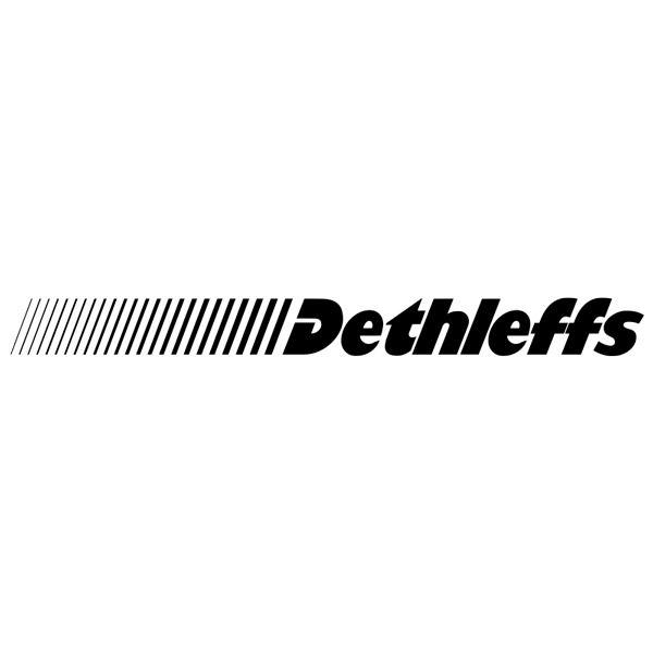 Stickers camping-car: Dethleffs horizontal