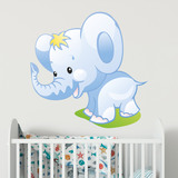 Stickers pour enfants: Éléphant chiot 3