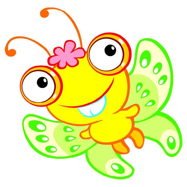Stickers pour enfants: Mariposa
