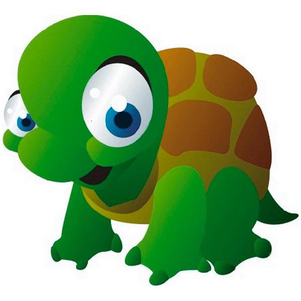 Stickers pour enfants: Tortue infantile